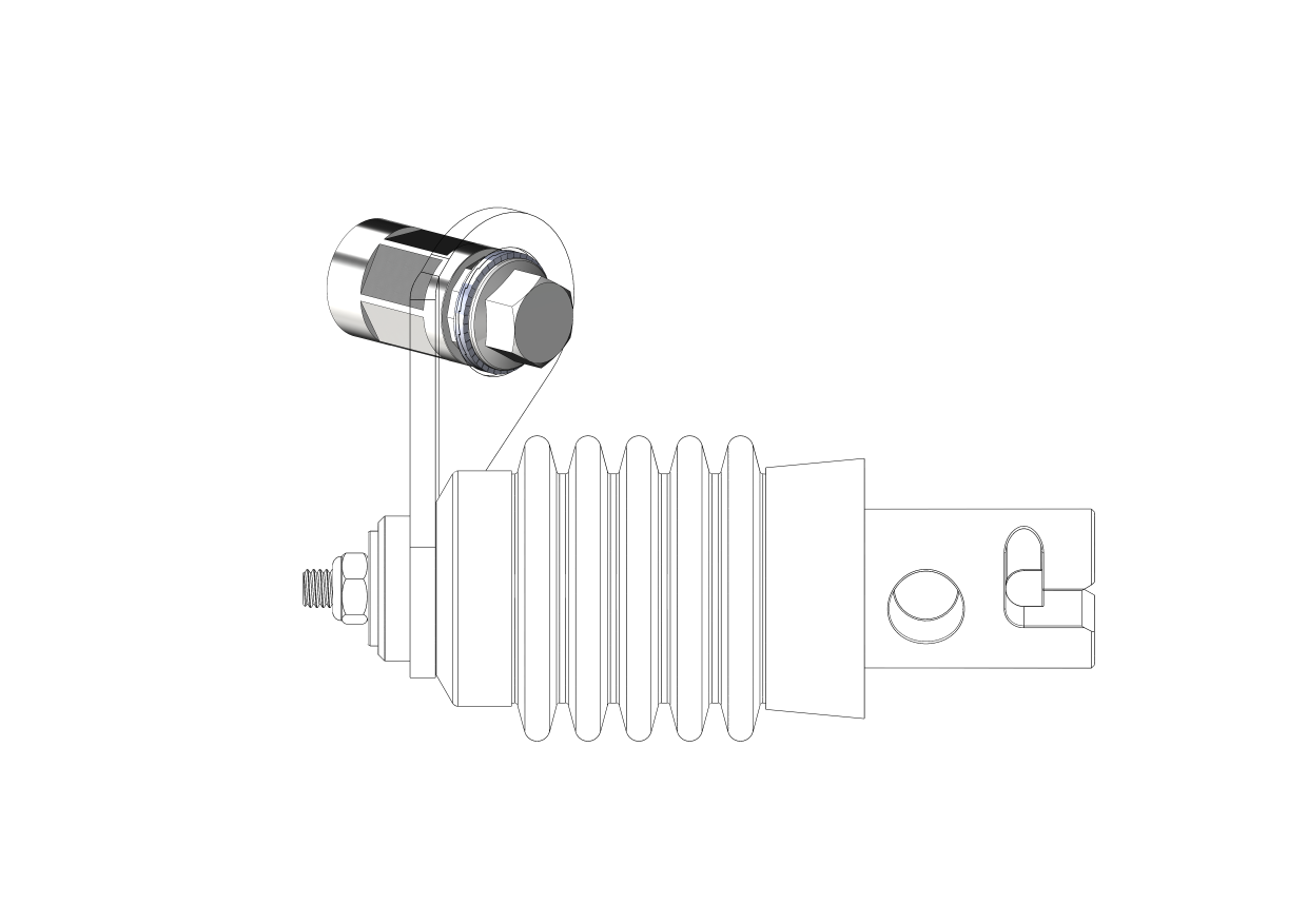 Steckachsen-Adapter Polygon (Weber)