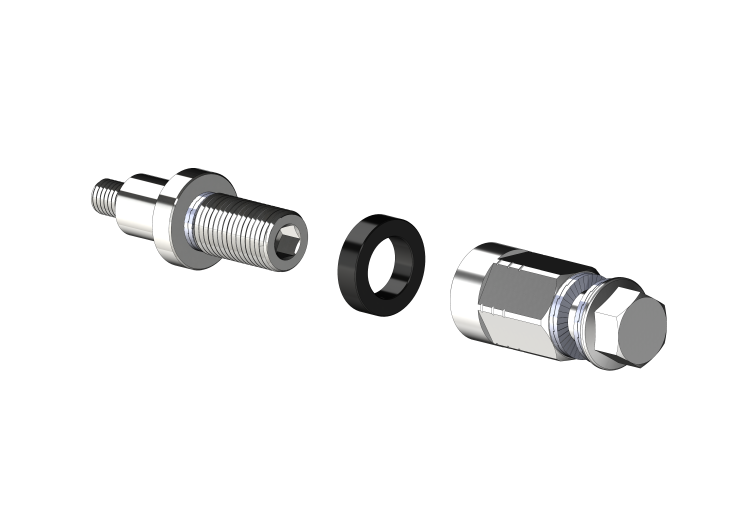 Adapter Universal XL für Rohloff Nabe Speedhub 500-14 / A12 | passend für Thule, Qeridoo, Burley, Prophete, Hamax, Trixie u.v.a.