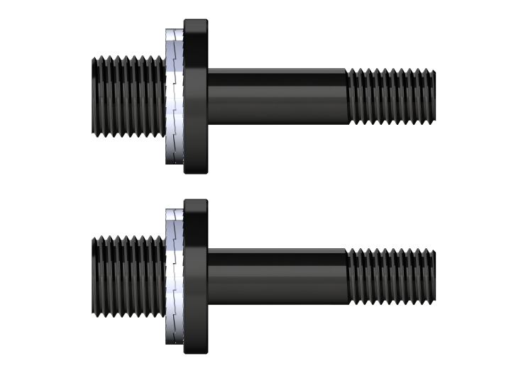 Burley COHO XC Gewindeadapter-Set (30mm/30mm) | für Rohloff Speedhub 500-14 / A12