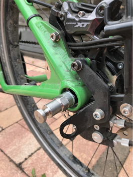 Adapter für HASE PINO mit Rohloff Speedhub A12 | passend für Croozer ab 2018