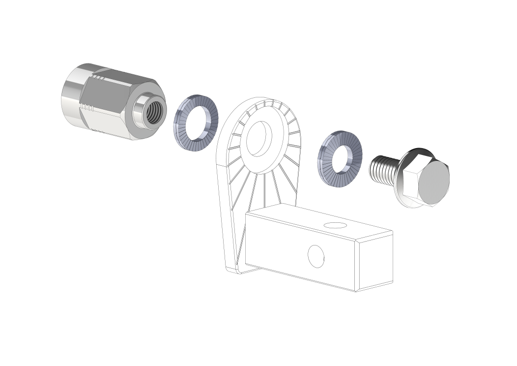 Vollachsen Adapter Universal - M12 x 1.00