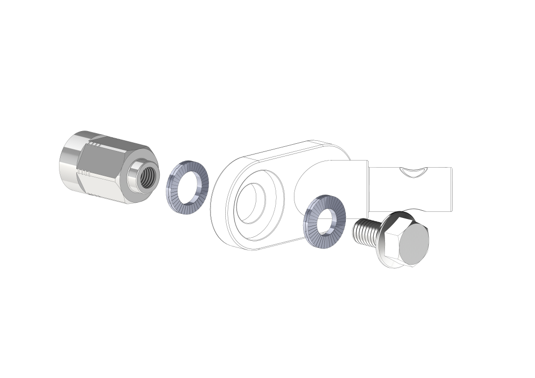 Vollachsen Adapter Universal - M12 x 1.00